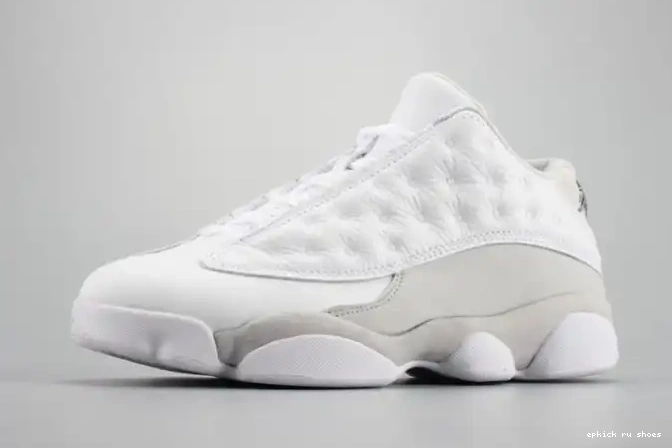 Jordan 13 Money LowPure mens white 310810-100 Air 0420